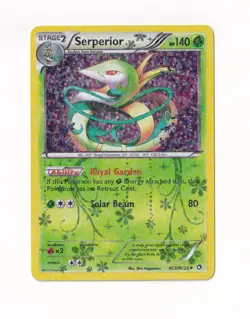 Pokemon Black & White Legendary Treasures Radiant Collection #RC3 Serperior - Image 1