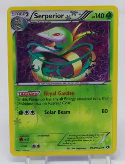 Pokemon Black & White Legendary Treasures Radiant Collection #RC3 Serperior - Image 3