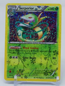 Pokemon Black & White Legendary Treasures Radiant Collection #RC3 Serperior - Image 5