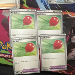 [4x Playset] Air Balloon 079/086 Sv: Black Bolt Pokemon TCG - Image 1