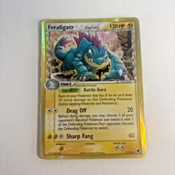 Pokemon- Feraligatr (Delta Species) EX Dragon Frontiers 2/101 Reverse Holo - Image 1
