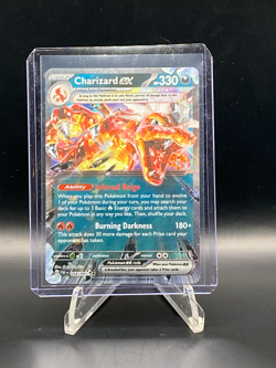 Charizard ex 054/091 Pokemon TCG Paldean Fates Holo Double Rare English - Image 1