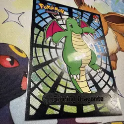 Pokemon 2024 Shiny Infinity Set Shining Dragonite Silver Foil Peru Non-TCG - Image 2
