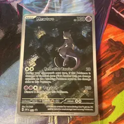 Pokemon TCG 151 UPC Promo Mewtwo SVP052 Illustration Rare Sealed - Image 1