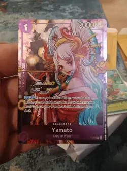 Yamato P-046 One Piece Championship 2024 Event Pack One Piece Card Game Stamped - Image 2