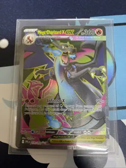 Mega Charizard X ex 109/094 - Pokemon Phantasmal Flames Card - NM/M - Image 1