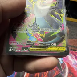 Mega Charizard x Ex 109/094 SR Full Art Pokemon Card Phantasmal Flames NM - Image 3