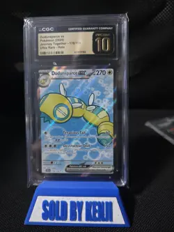 2025 POKEMON JTG EN-JOURNEY TOGETHER #178 DUDUNSPARCE EX CGC PRISTINE 10 - Image 1