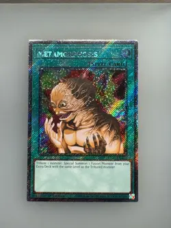 Metamorphosis RA04-EN123 Platinum Secret Rare Yu-Gi-Oh NM 1st Edition - Image 1