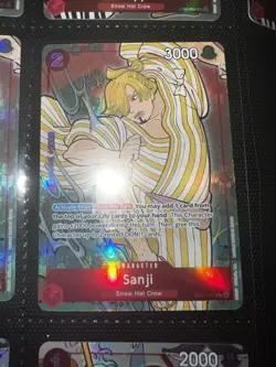 Sanji (English Version 1st Anniversary Set) OP01-013 One Piece Promotion Card - Image 1
