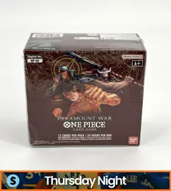 ONE PIECE TCG OP-02 ENGLISH PARAMOUNT WAR SEALED BOOSTER BOX - Image 1