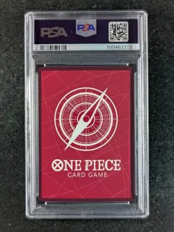 2022 One Piece MONKEY D. LUFFY OP01-003 Romance Dawn Alt. Art Leader JPN PSA 10 - Image 2