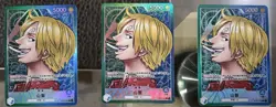 One Piece Chinese Sanji OP02-026 Paramount War Alt Art lot*3 EM68 - Image 1