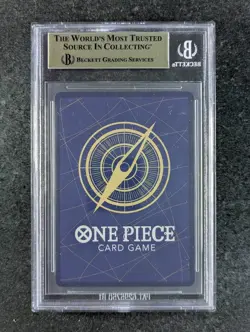 2023 One Piece MANGA RORONOA ZORO OP06-118 Alt. Art Secret Rare JPN BGS 10 - Image 2