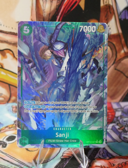 Sanji (Alternate Art) OP13-027 Carrying On His Will Foil One Piece TCG English - Image 1