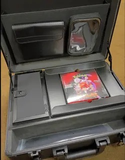 Pokemon TCG Glory of Team Rocket Japanese Attache Case Briefcase w/30 Packs - Image 4