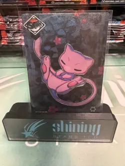 NON TCG Chinese Pokemon Elf Eif Origin Collection 3.0 SAR Mew - Image 1