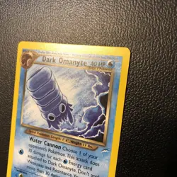 Dark Omanyte 37/105 Neo Destiny Uncommon Pokemon Card Mint/NM TCG Wotc - Image 4