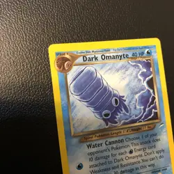 Dark Omanyte 37/105 Neo Destiny Uncommon Pokemon Card Mint/NM TCG Wotc - Image 5