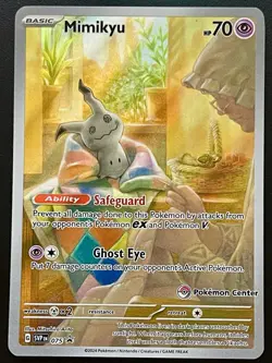 Mimikyu - 075 (Pokemon Center Exclusive) 075 Sv: Scarlet & Violet Promo Cards... - Image 1