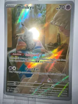 Mimikyu - 075 (Pokemon Center Exclusive) 075 Sv: Scarlet & Violet Promo Cards... - Image 3