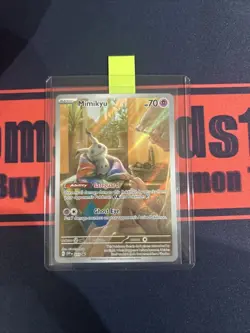 Mimikyu - 075 (Pokemon Center Exclusive) 075 Sv: Scarlet & Violet Promo Cards... - Image 1