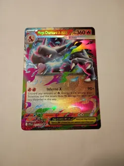 Mega Charizard X EX 13/94 - Phantasmal Flames Pokemon TCG Double Rare - NM - Image 1