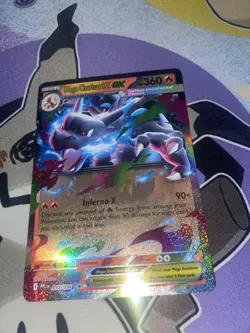 Pokemon TCG Mega Charizard X EX 13/94 Phantasmal Flames Double Rare NM - Image 1