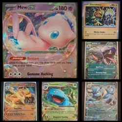 Pokemon TCG 151 - EX / Double Rare / Cosmo Holo - Choose Your Card - Mint/NM - Image 1
