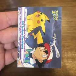 Topps Pokemon the Movie 2000 #48 Off To Save The World Vintage Old School Card - Image 2