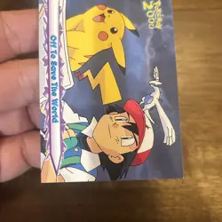 Topps Pokemon the Movie 2000 #48 Off To Save The World Vintage Old School Card - Image 4