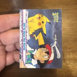 Topps Pokemon the Movie 2000 #48 Off To Save The World Vintage Old School Card - Image 5