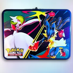 Pokemon TCG Collector Chest Stickers Coin Mini Binder No Cards Included - Image 3