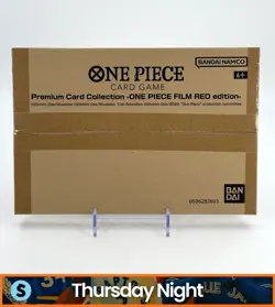 ONE PIECE TCG PREMIUM CARD COLLECTION FILM RED EDITIONS SEALED BOX - Image 1