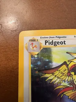 Pokemon TCG Pidgeot Jungle Holo Card 8/64 Unlimited Rare LP-NM Condition - Image 3