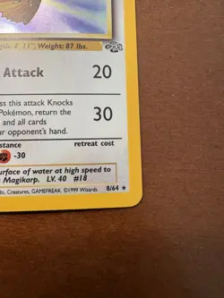 Pokemon TCG Pidgeot Jungle Holo Card 8/64 Unlimited Rare LP-NM Condition - Image 5