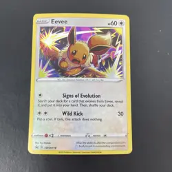 Eevee SWSH118 Holo Promo Pokemon Card - Image 1
