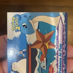 Pokemon the Movie 2000 Topps #18 Pokemon At Play Vintage Old School TCG Card - Image 2
