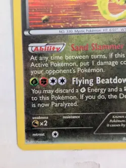 Pokemon 2012 Light Play Flygon Boundaries Crossed Holo 99/149 Card - Image 5