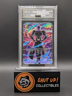 Hit FB01-021 SR Foil Alt Art Dragon Ball Super Card Game Awakened Pulse AGS 10 - Image 1