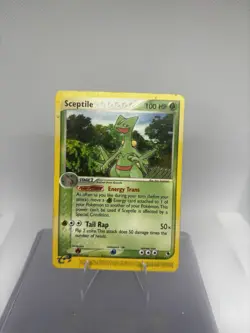 Pokemon TCG Sceptile EX Ruby and Sapphire Card 20/109 Regular Rare - Image 1