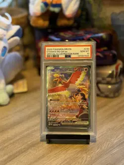 Pokemon TCG Ethan's Ho-Oh EX 209/182 Destined Rivals Full Art Ultra Rare Card - Image 1