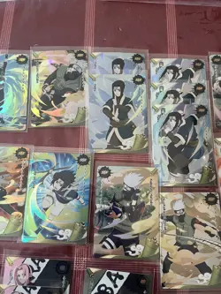 Naruto Kayou Series 1 Heaven Scroll Card Lot Of 46 - Image 3