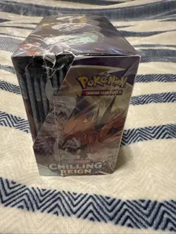 Pokemon TCG Sword & Shield - Chilling Reign Display Booster Box 36 Packs 820650818462 - Image 2