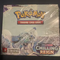 Pokemon TCG Sword & Shield - Chilling Reign Booster Display Box 820650818462 - Image 1