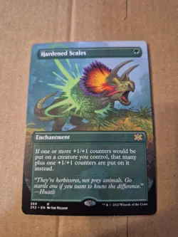 Hardened Scales (Borderless) Double Masters 2022 Regular - Image 1