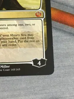 D1196 MAGIC GATHERING JOURNEY INTO NYX AJANI MENTOR OF HEROES #145 MP M MTG - Image 5