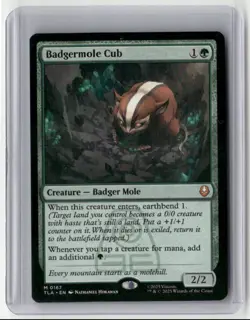 2025 MTG - Avatar: The Last Airbender: Badgermole Cub Mythic Regular - Image 1