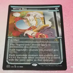 Mirror Box *Showcase* Mtg Kamigawa Neon Dynasty Booster Fresh - Image 1
