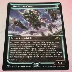 Mechtitan Core *Showcase* Mtg Kamigawa Neon Dynasty Booster Fresh - Image 1